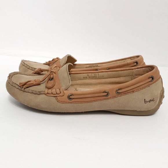 BOC • Women’s Suede Driving Moccasins Size 6 - Picture 3 of 8